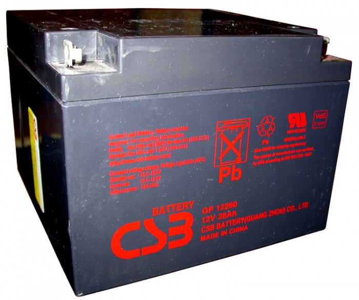 Аккумуляторная батарея CSB GP 12260, фото
