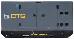 Дизельный генератор CTG AD-13YAS в кожухе, фото