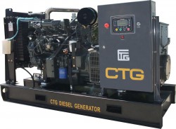 Дизельный генератор CTG AD-110RE открытый, фото