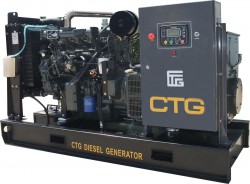 Дизельный генератор CTG AD-275RE открытый, фото