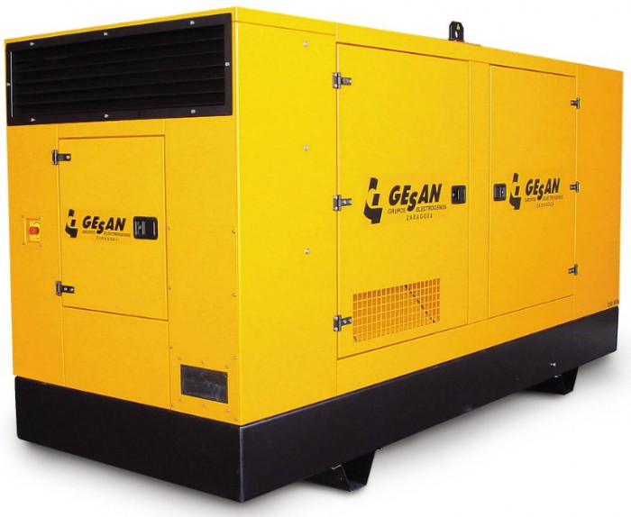 Дизельный генератор Gesan DJAS 200E LS в кожухе, фото