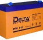 Аккумуляторная батарея Delta DTM 612, фото