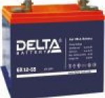 Аккумуляторная батарея Delta GX 12-55, фото