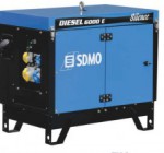 Дизельный генератор SDMO Diesel 6000 E Silence, фото